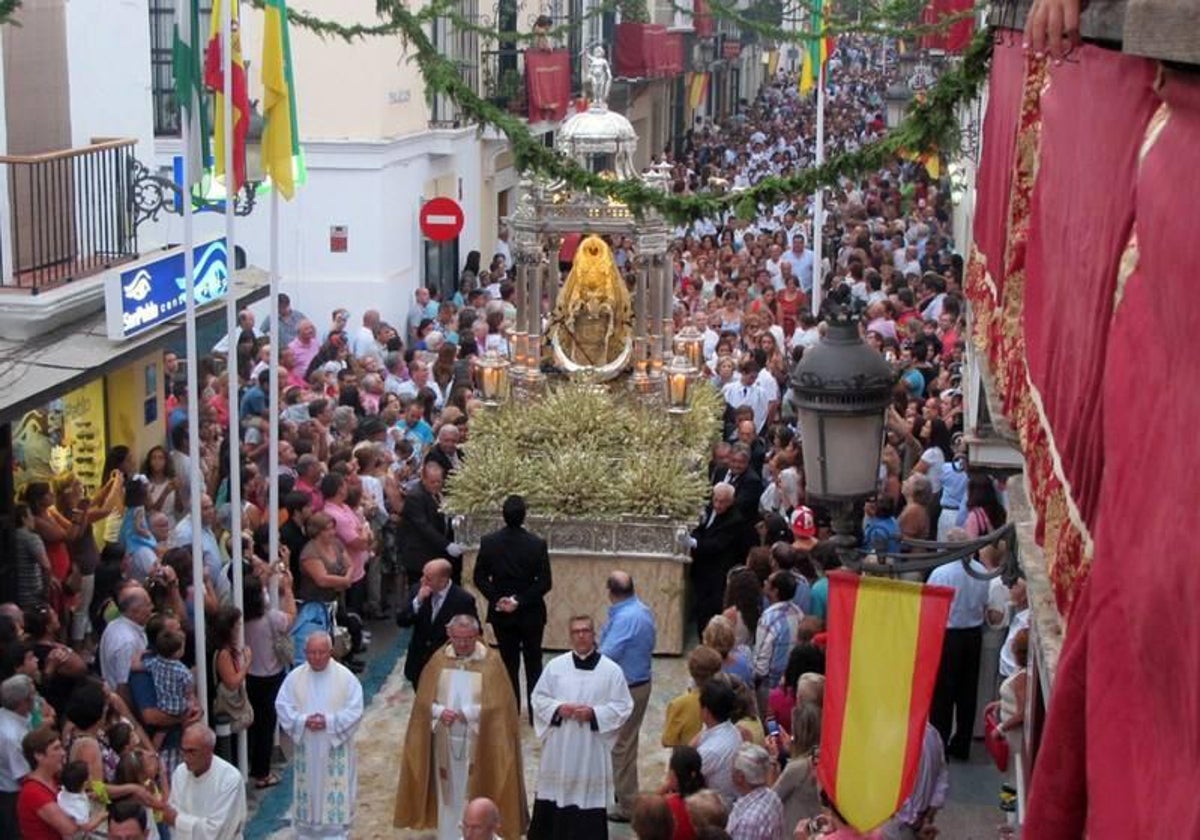 Virgen de los Milagros en El Puerto.