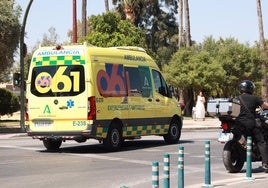 Una persona evacuada al hospital al incendiarse una vivienda en Jerez