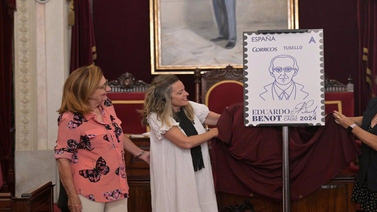 Cádiz presenta un sello de Correos en honor al intelectual gaditano Eduardo Benot