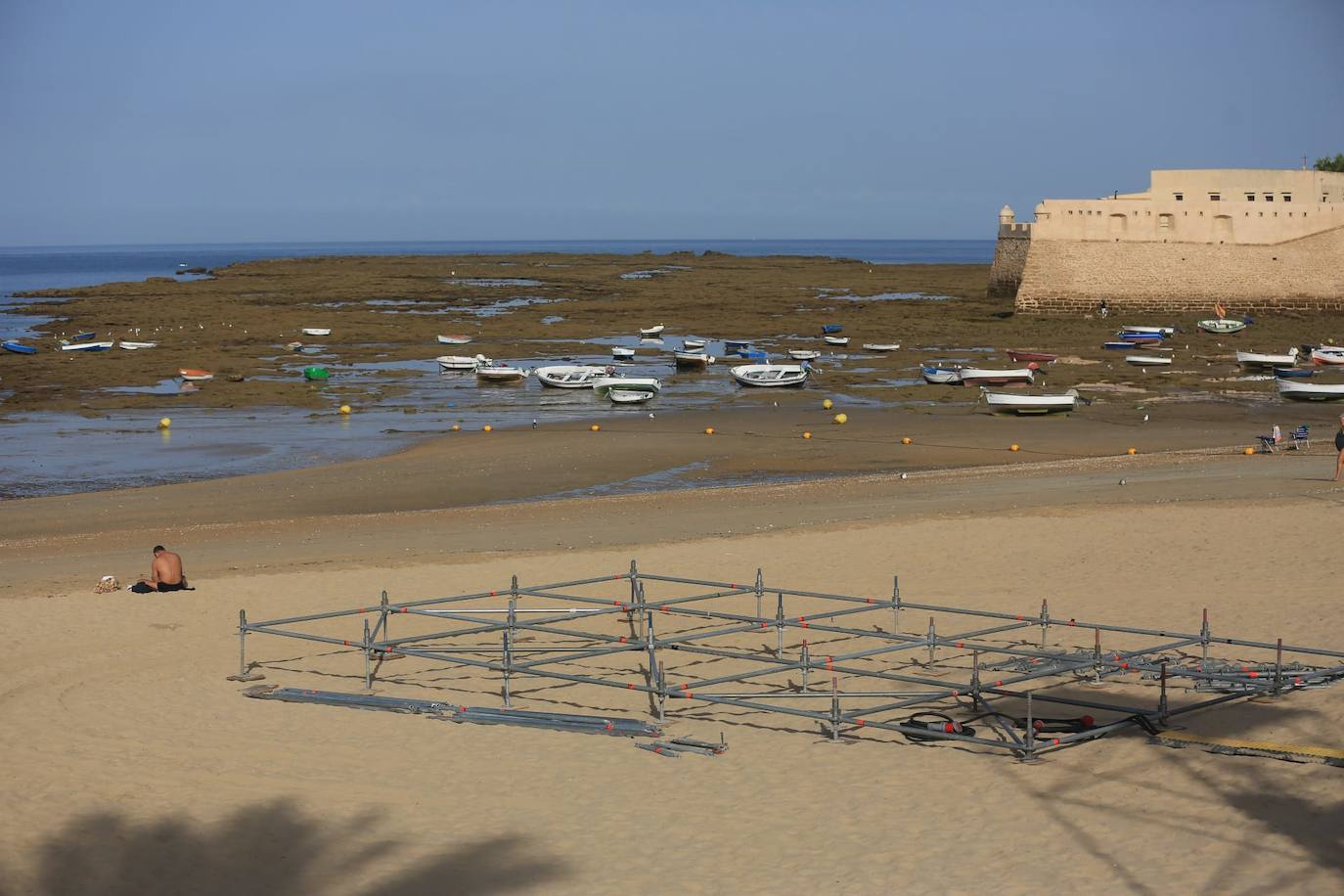 Fotos: Grandes mareas en Cádiz en el final del verano 2024