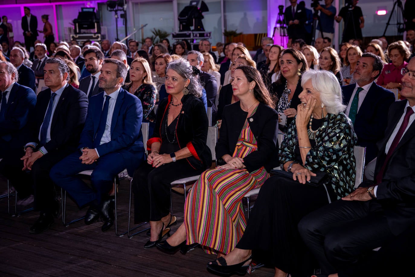 Antonio Sanz, Ignacio Moreno, Blanca Flores, Concepción Cardesa y Teófila Martínez 