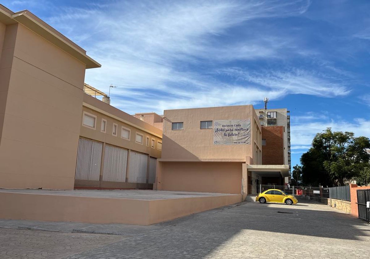 Imagen actual del colegio Las Esclavas de Cádiz