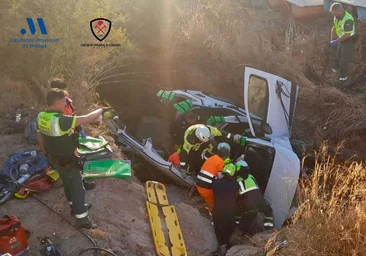 Un padre y su hija, naturales de Cádiz, pierden la vida en un accidente de tráfico en la localidad malagueña de Campillos