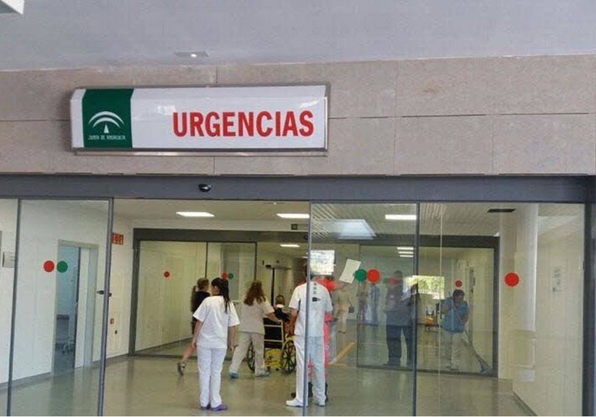 Urgencias del hospital de Puerto Real.