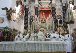 Así ha sido la función votiva a la Patrona de Cádiz en Santo Domingo