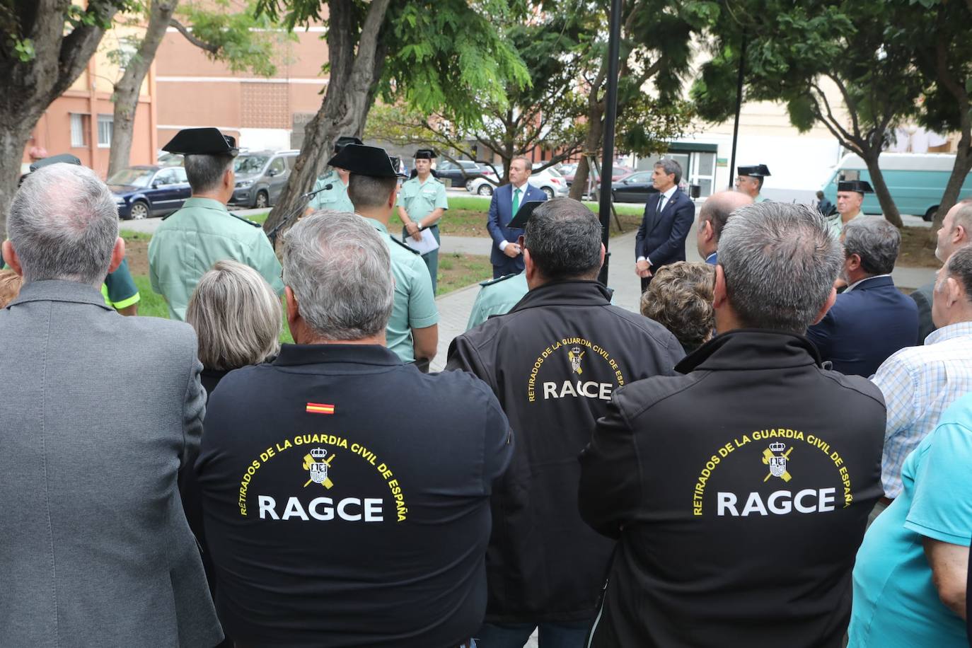 Fotos: Las imágenes de la inauguración de la Casa-Cuartel del Veterano de la Guardia Civil en Cádiz