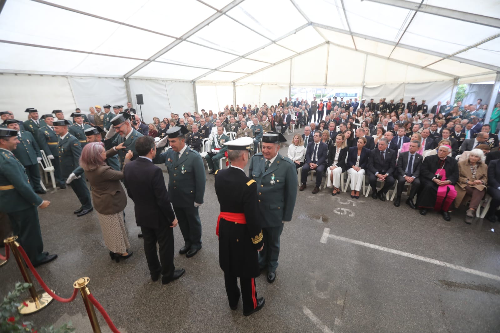 El acto de la Patrona de la Guardia Civil, en imágenes