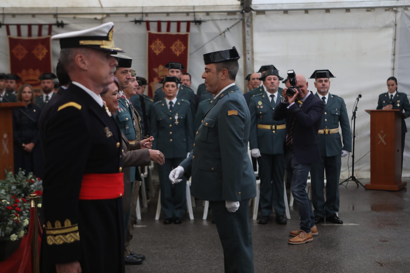 El acto de la Patrona de la Guardia Civil, en imágenes