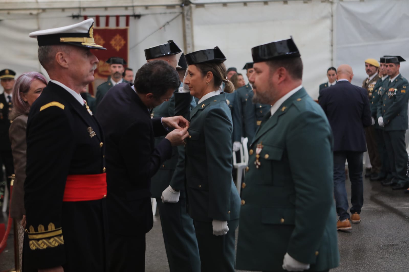 El acto de la Patrona de la Guardia Civil, en imágenes