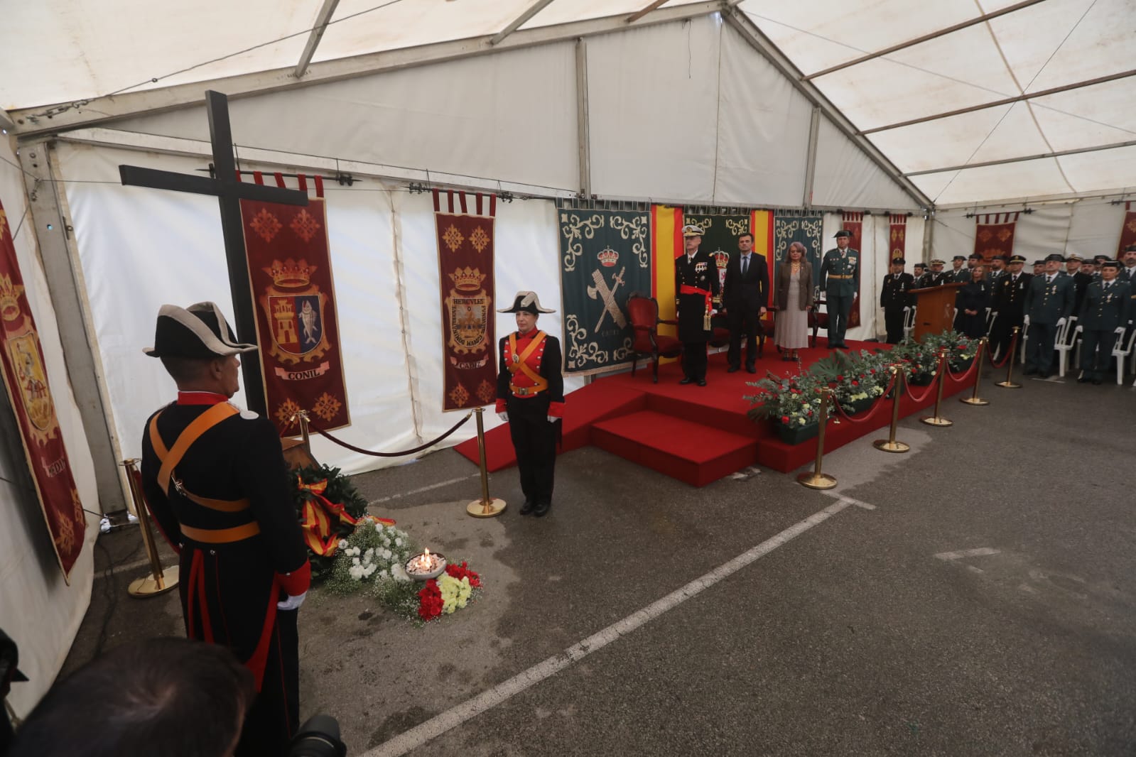 El acto de la Patrona de la Guardia Civil, en imágenes