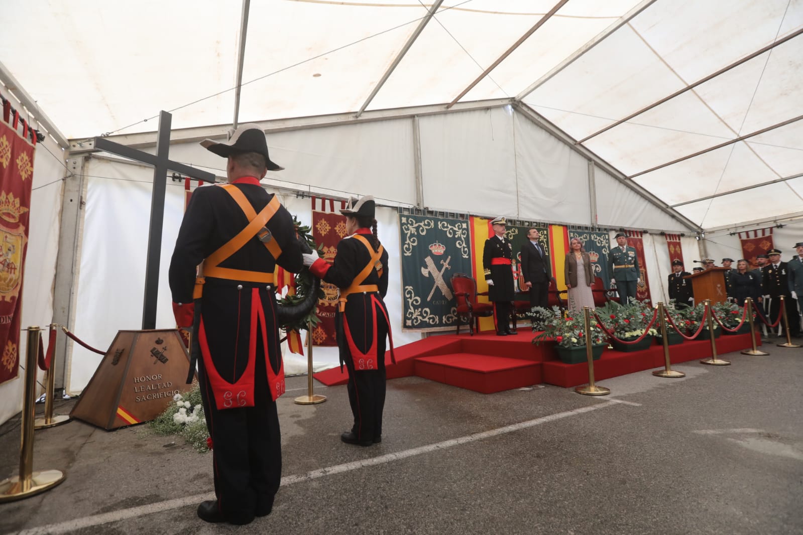 El acto de la Patrona de la Guardia Civil, en imágenes