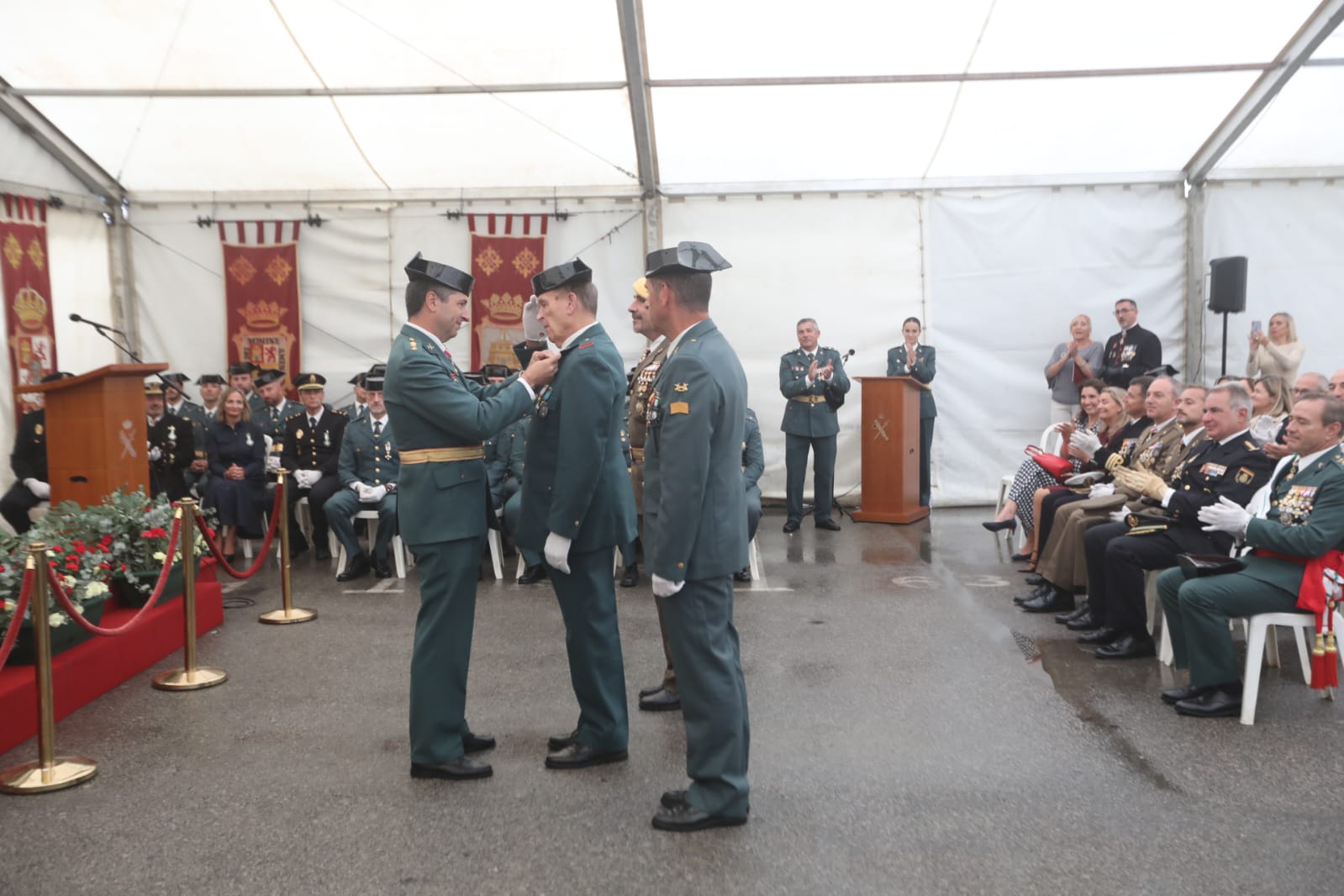 El acto de la Patrona de la Guardia Civil, en imágenes