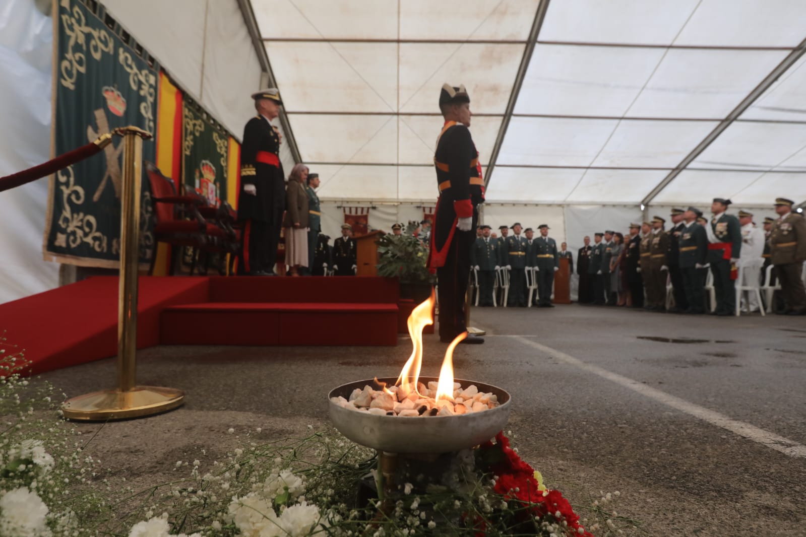 El acto de la Patrona de la Guardia Civil, en imágenes