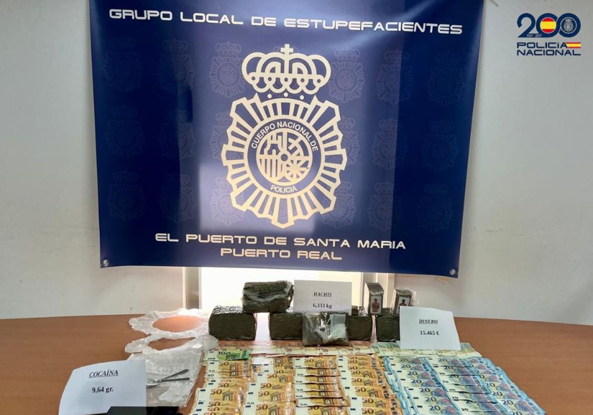 Vendían droga junto a la puerta de un colegio en Puerto Real en presencia de los niños