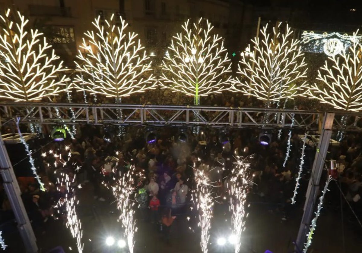 Alumbrado Navidad Cádiz.