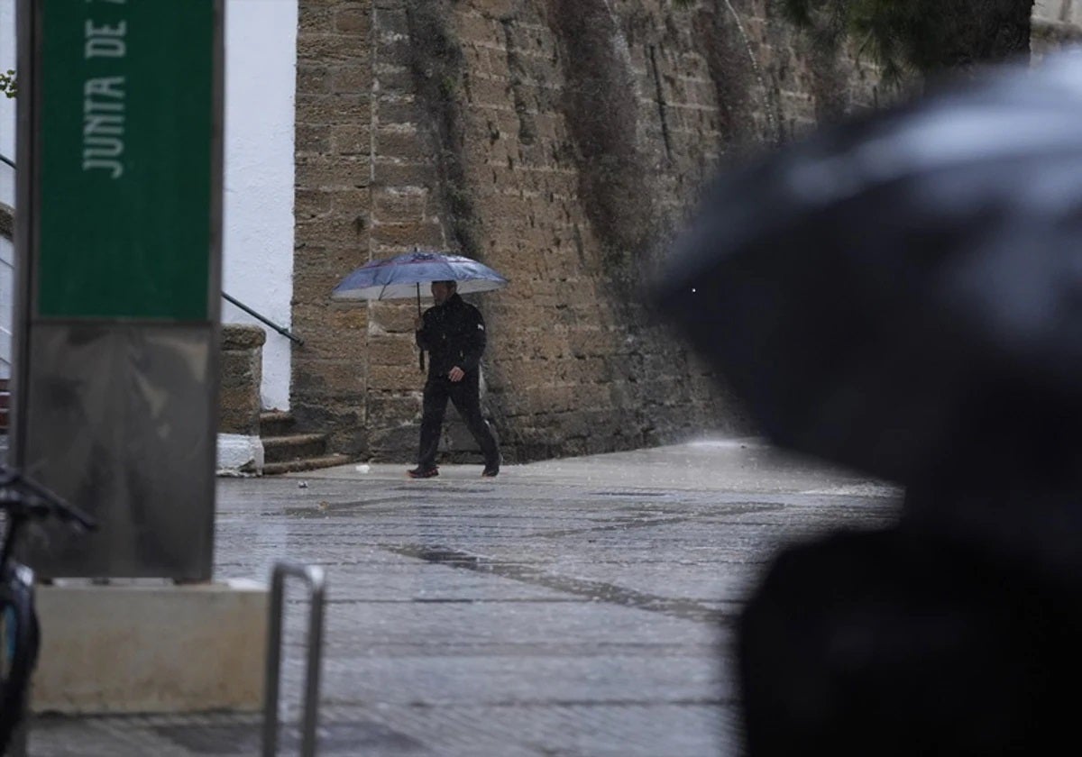 Lluvias en Cádiz