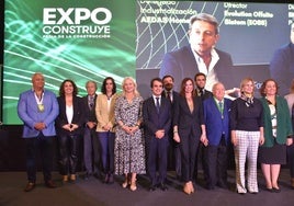 COGITI Cádiz participa en la inauguración de ExpoConstruye 2024