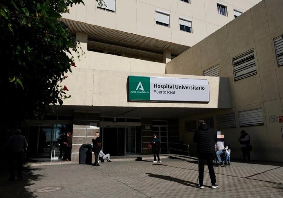 Hospital de Puerto Real, en foto de archivo.