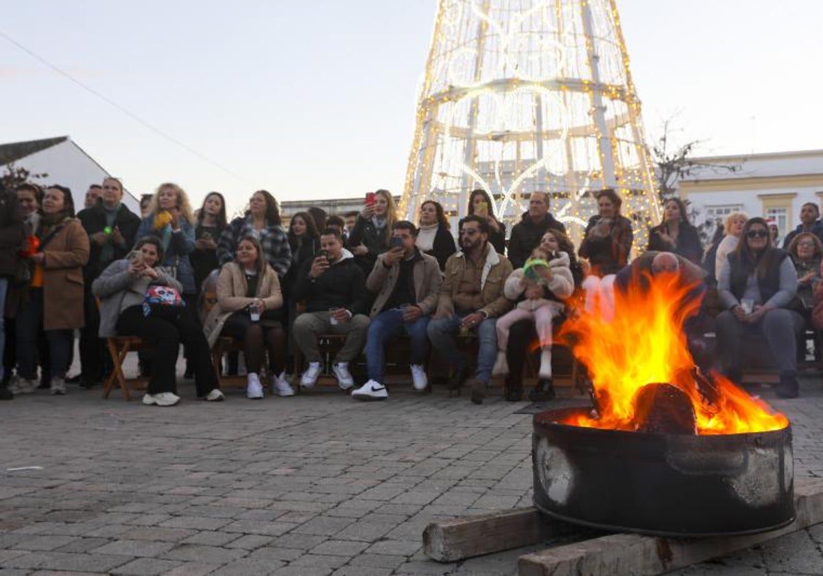 Celebración de una zambomba en Jerez