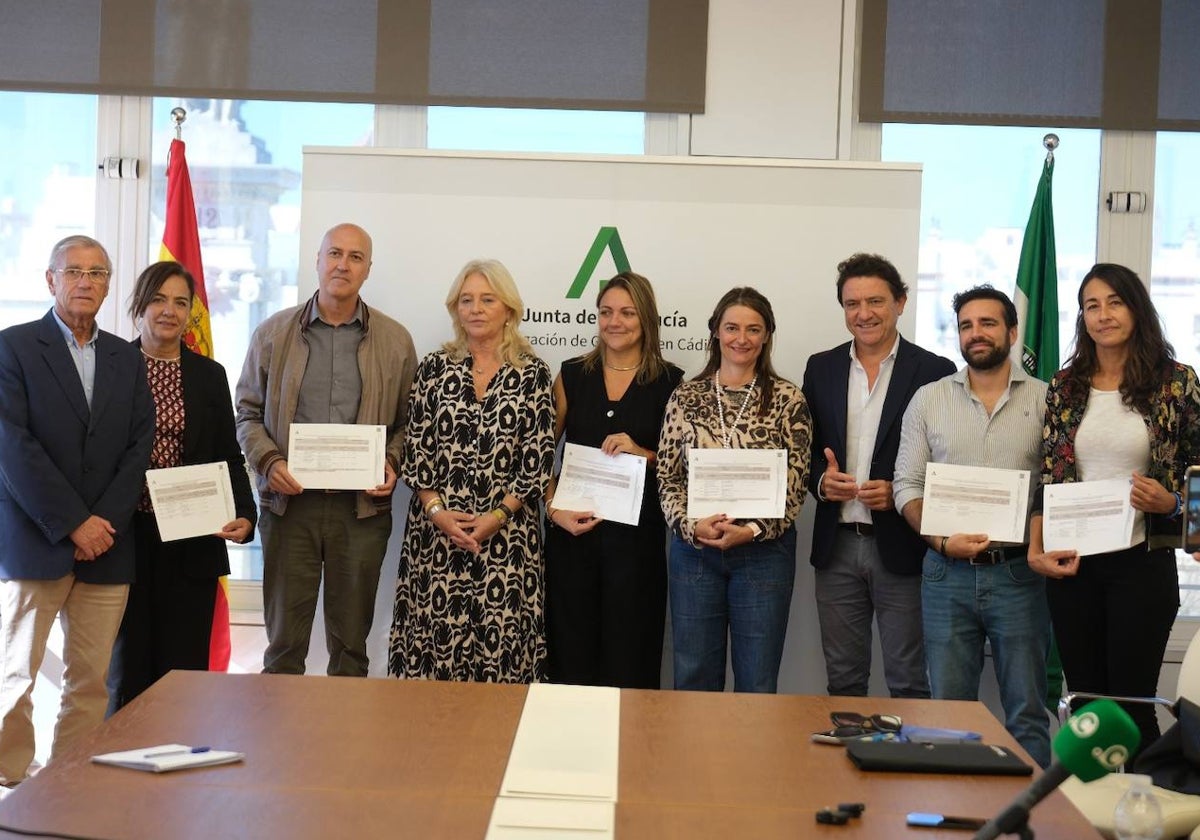 Entrega de subvenciones de la Junta de Andalucía