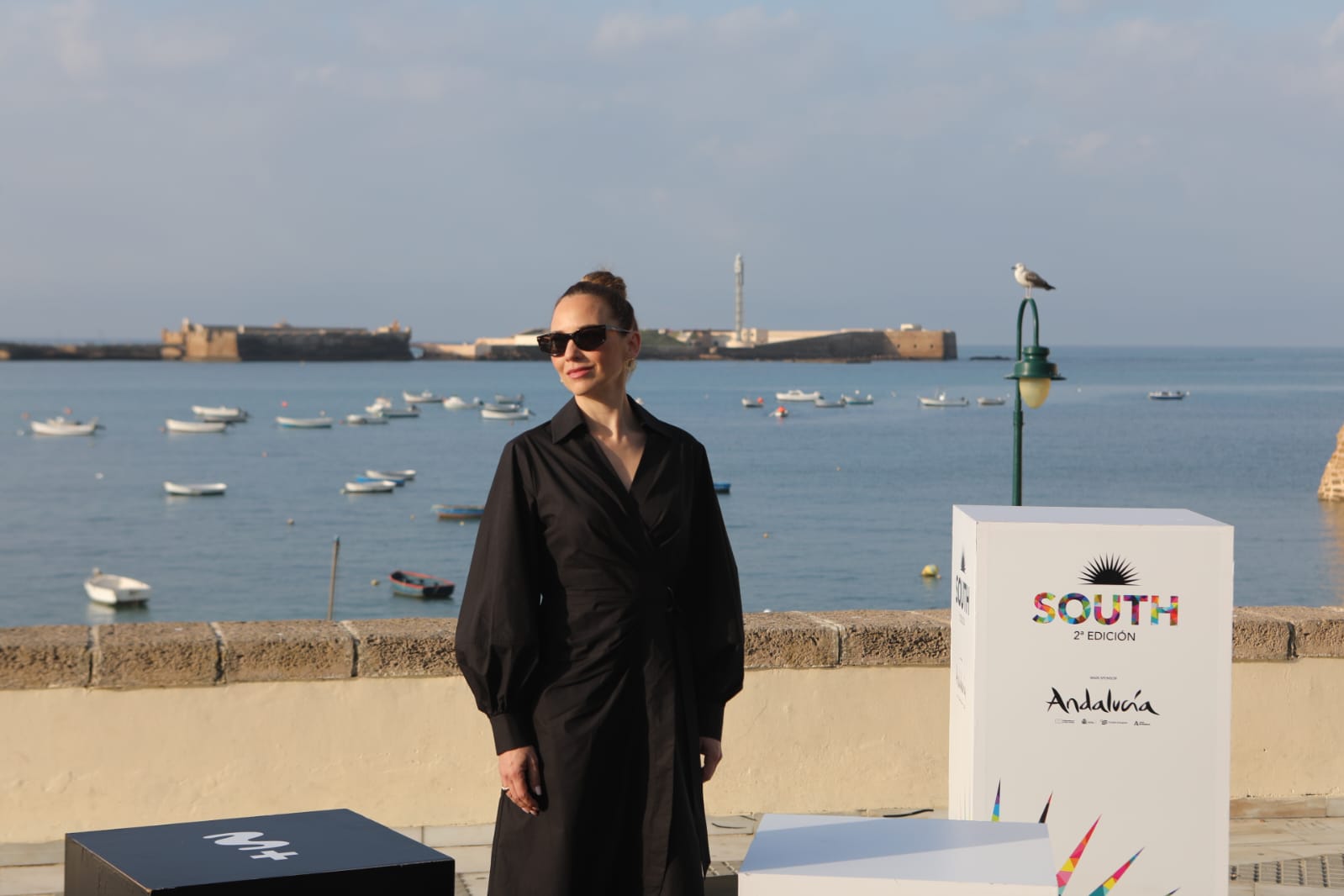 Las imágenes de María Adánez, Javier Gutiérrez, Leonor Watling y Carlos Scholz en la playa de La Caleta