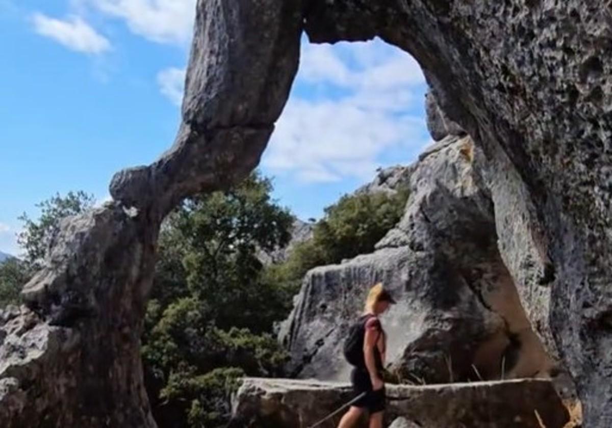 Ruta de senderismo del arco gótico, en Cádiz