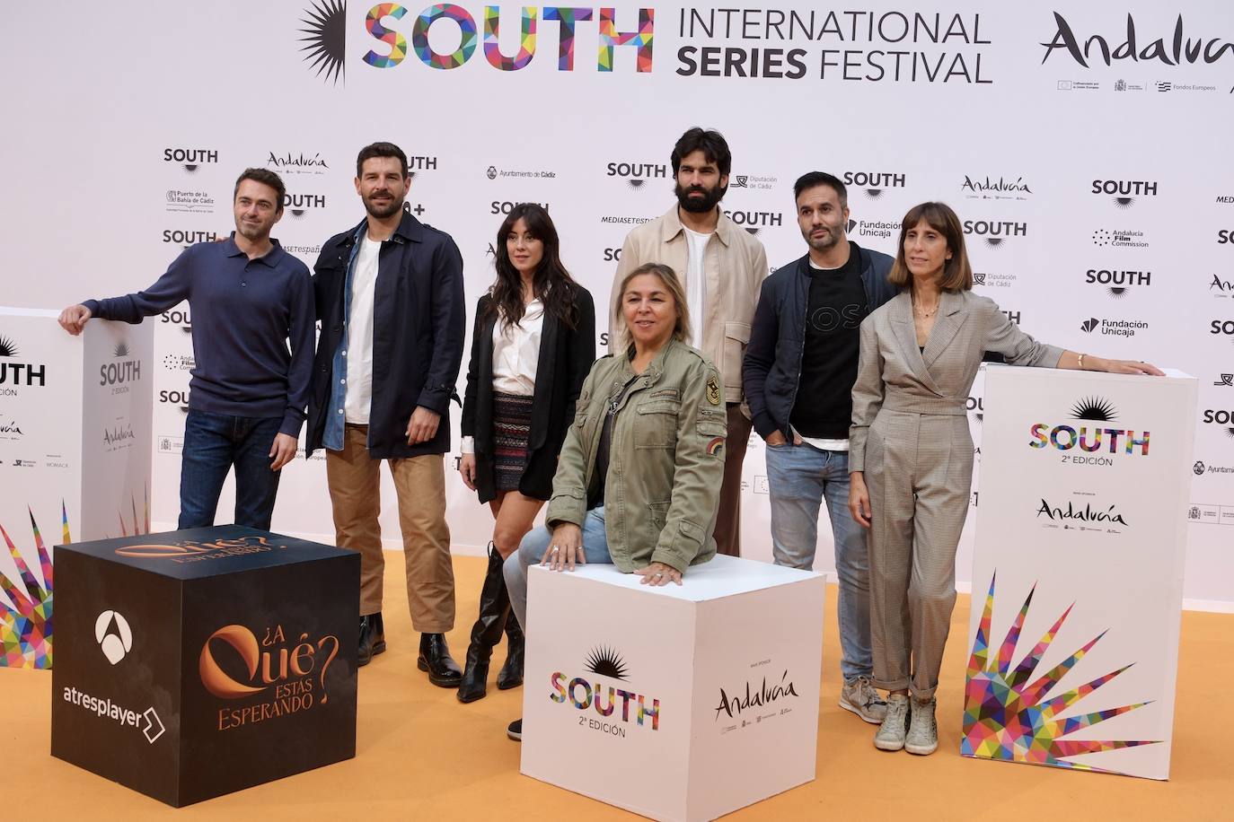 Las imágenes del photocall del martes 29 en South Series Festival