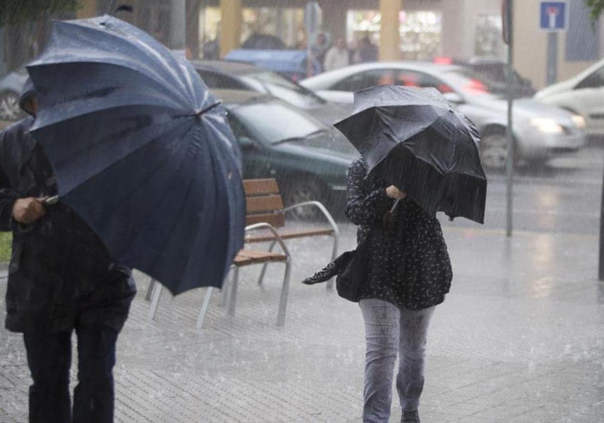 La DANA dejará fuertes lluvias en Cádiz