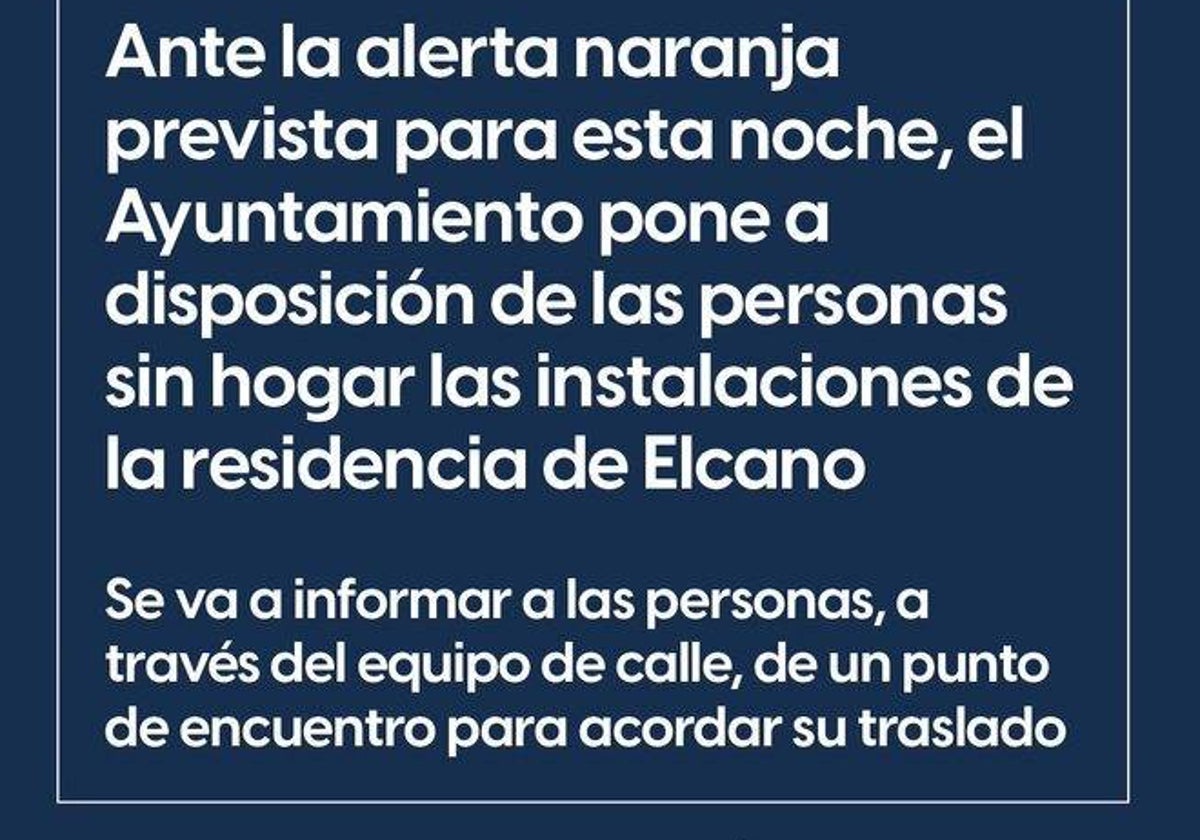 El Ayuntamiento de Cádiz pone a disposición de las personas sin hogar las instalaciones de la residencia de Elcano por la DANA