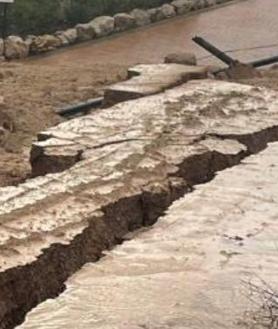 Imagen secundaria 2 - La Bahía de Cádiz también sucumbe a la DANA: descarga con intensidad en San Fernando, Puerto Real, El Puerto y la Janda