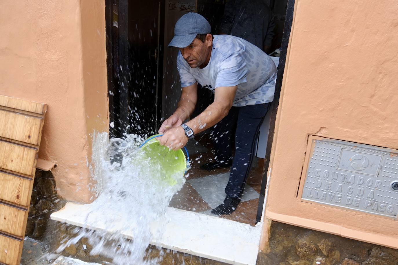 Fotos: La barriada del Buen Pastor en San Fernando anegada por las lluvias