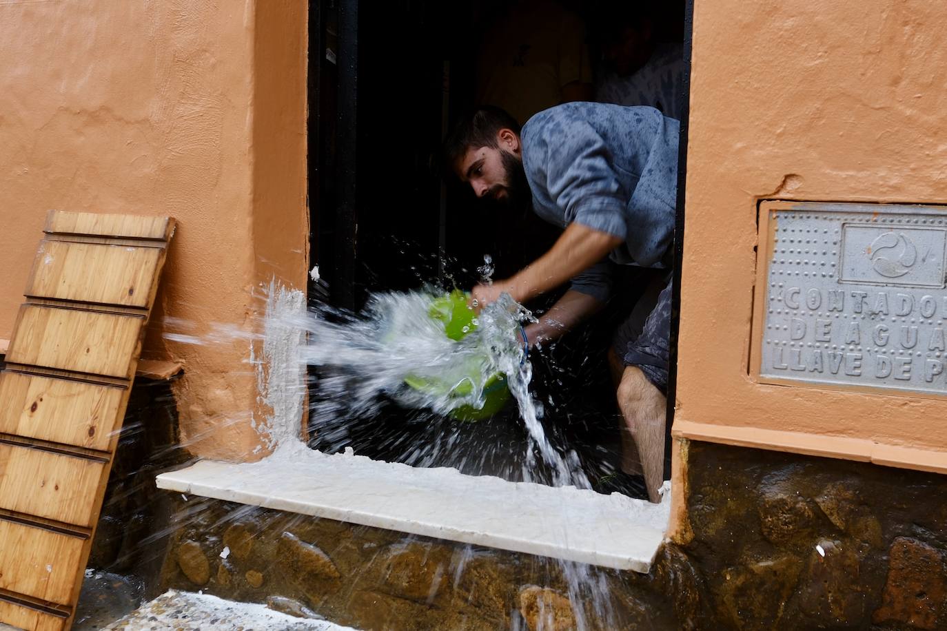 Fotos: La barriada del Buen Pastor en San Fernando anegada por las lluvias