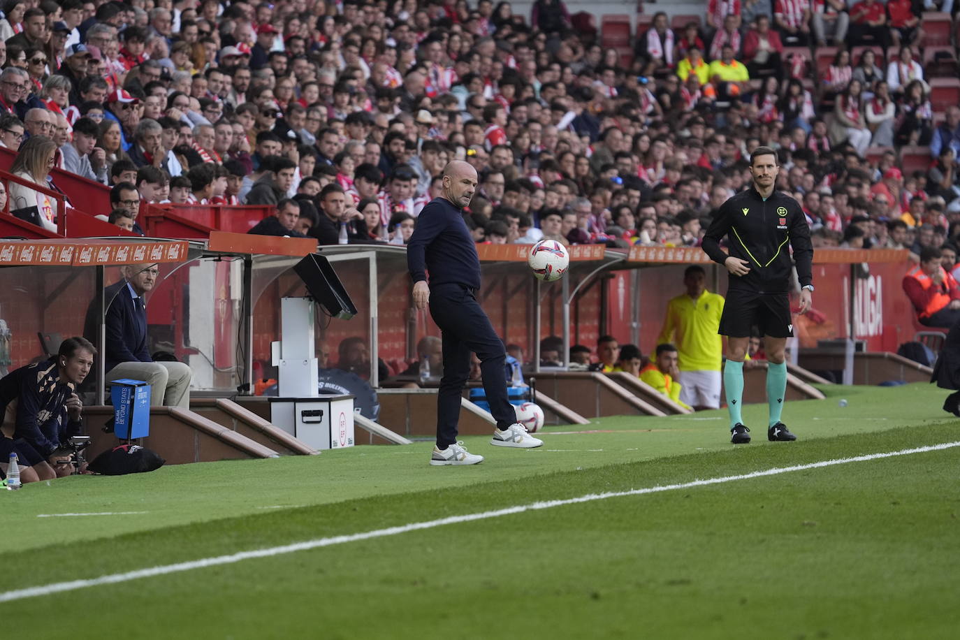 Fotos: Sporting de Gijón- Cádiz desde El Molinón