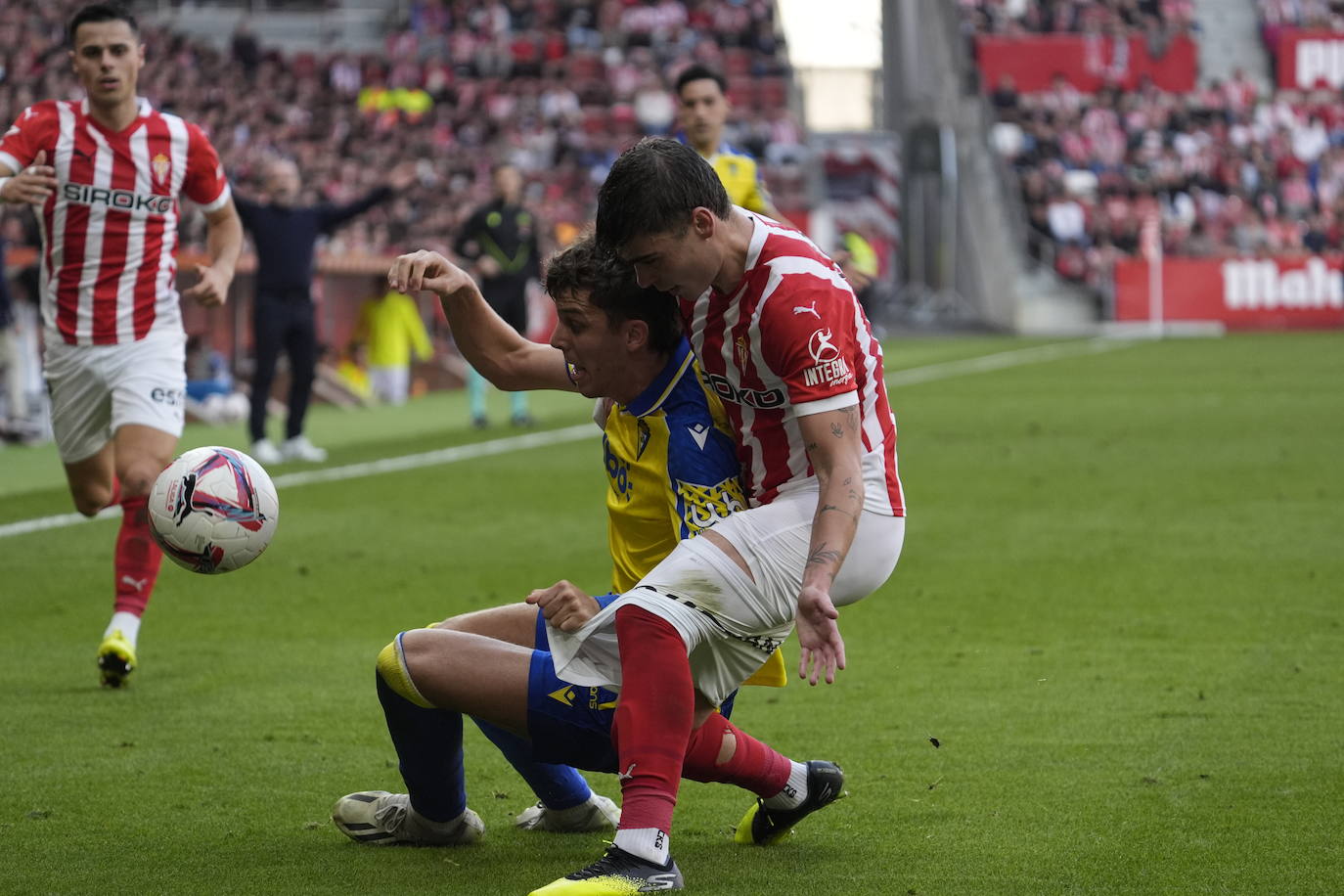 Fotos: Sporting de Gijón- Cádiz desde El Molinón