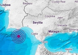 El Golfo de Cádiz sufre un terremoto de magnitud 4,2