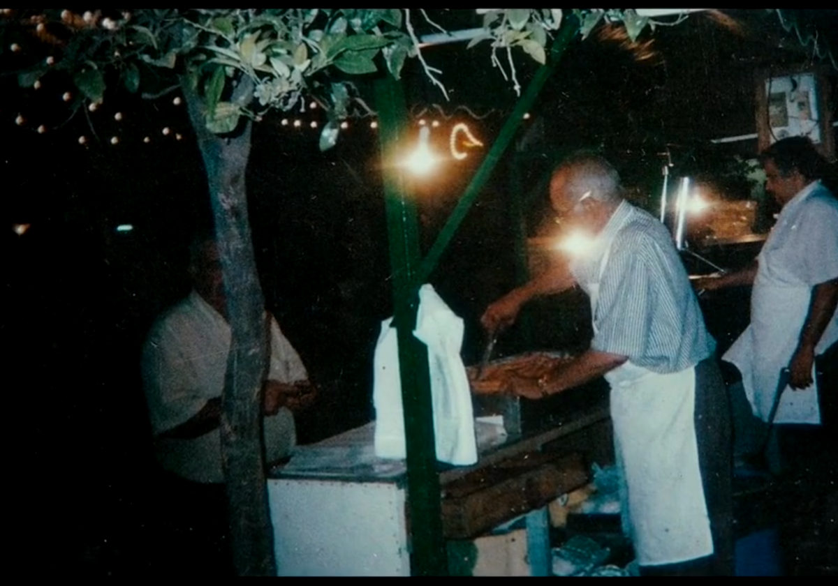 El churrero de Chiclana, en una imagen de archivo.