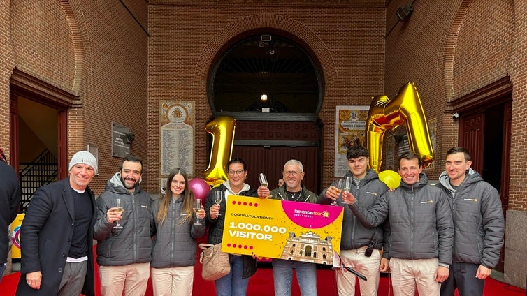 El visitante 'un millón' del tour de la plaza de toros de Las Ventas en Madrid es... de Cádiz