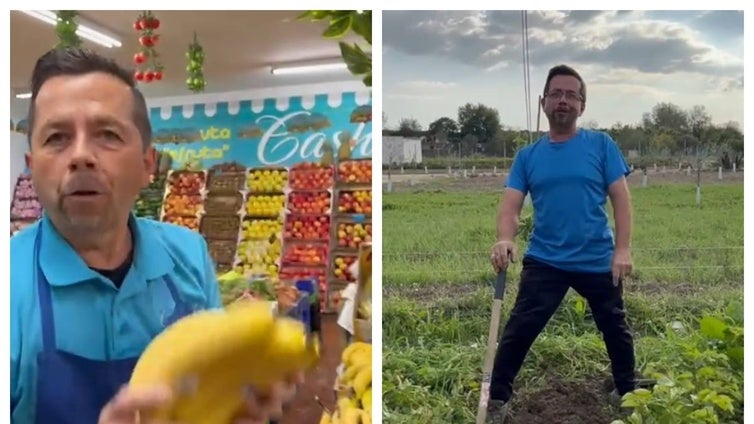 El frutero de Jerez que se hace viral en internet: «Vamos a pegar un pelotazo»