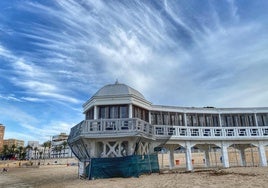 Fisuras, grietas y desprendimientos en el Balneario de la Palma de Cádiz obligan a unas obras de emergencia