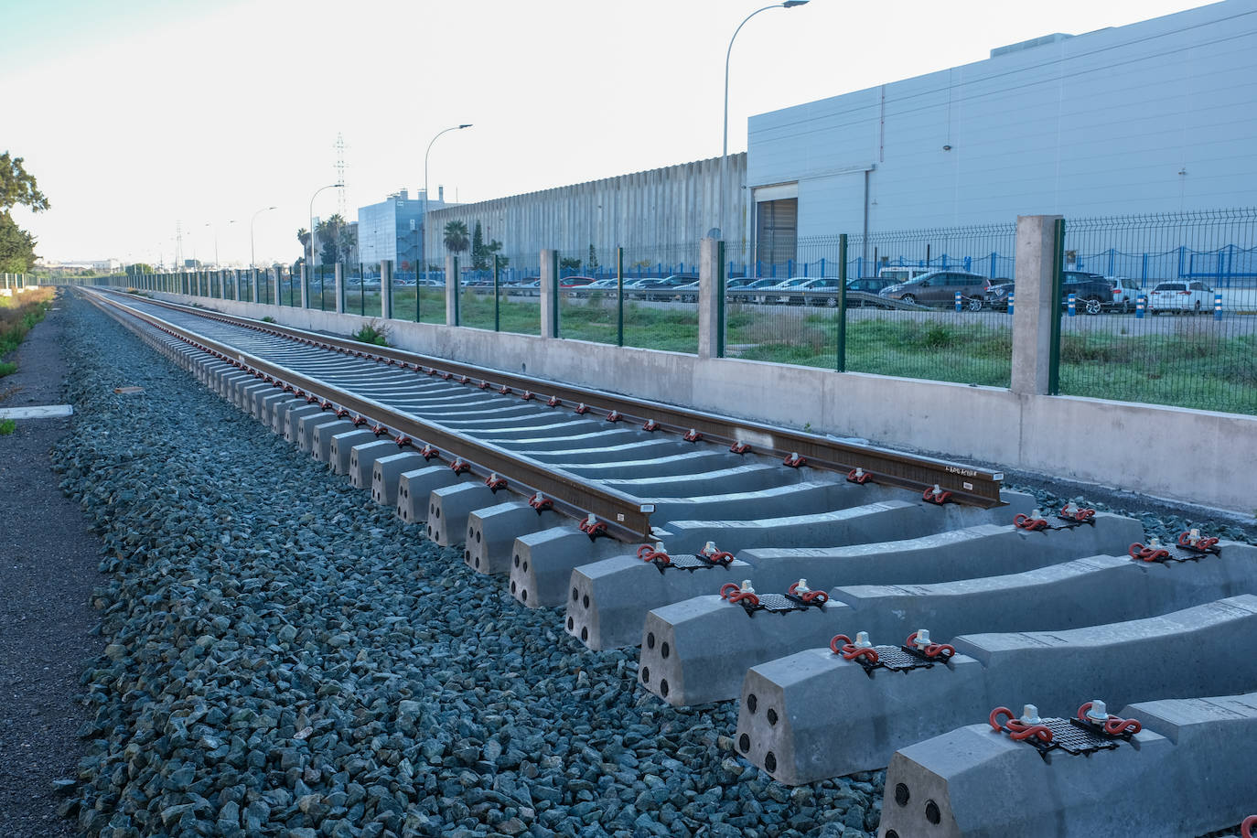 Fotos: Así están las obras del tren de La Cabezuela