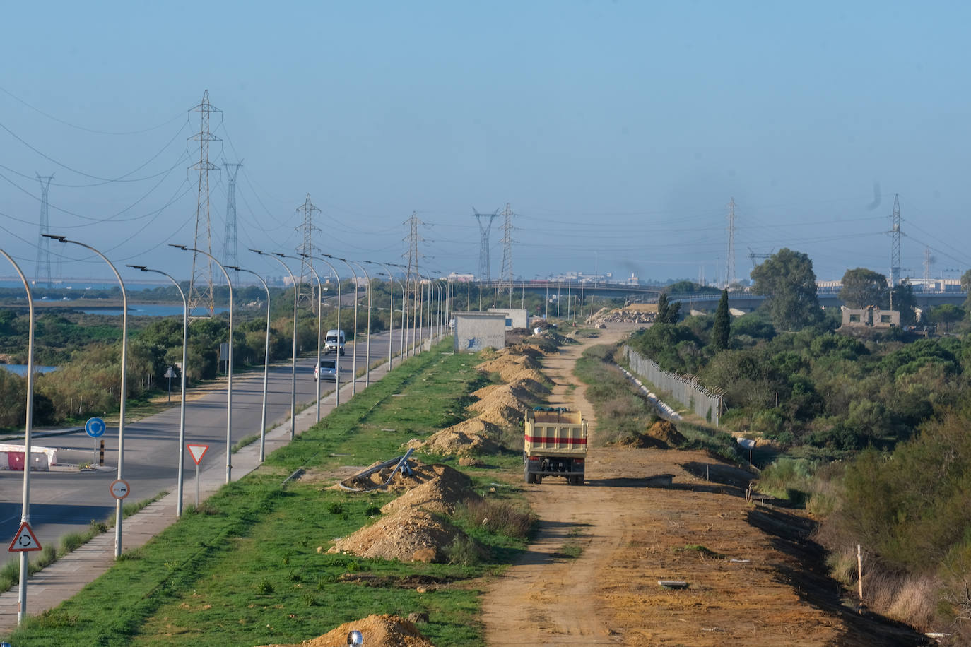 Fotos: Así están las obras del tren de La Cabezuela