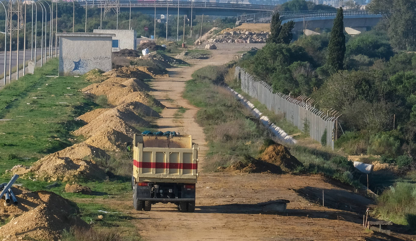 Fotos: Así están las obras del tren de La Cabezuela