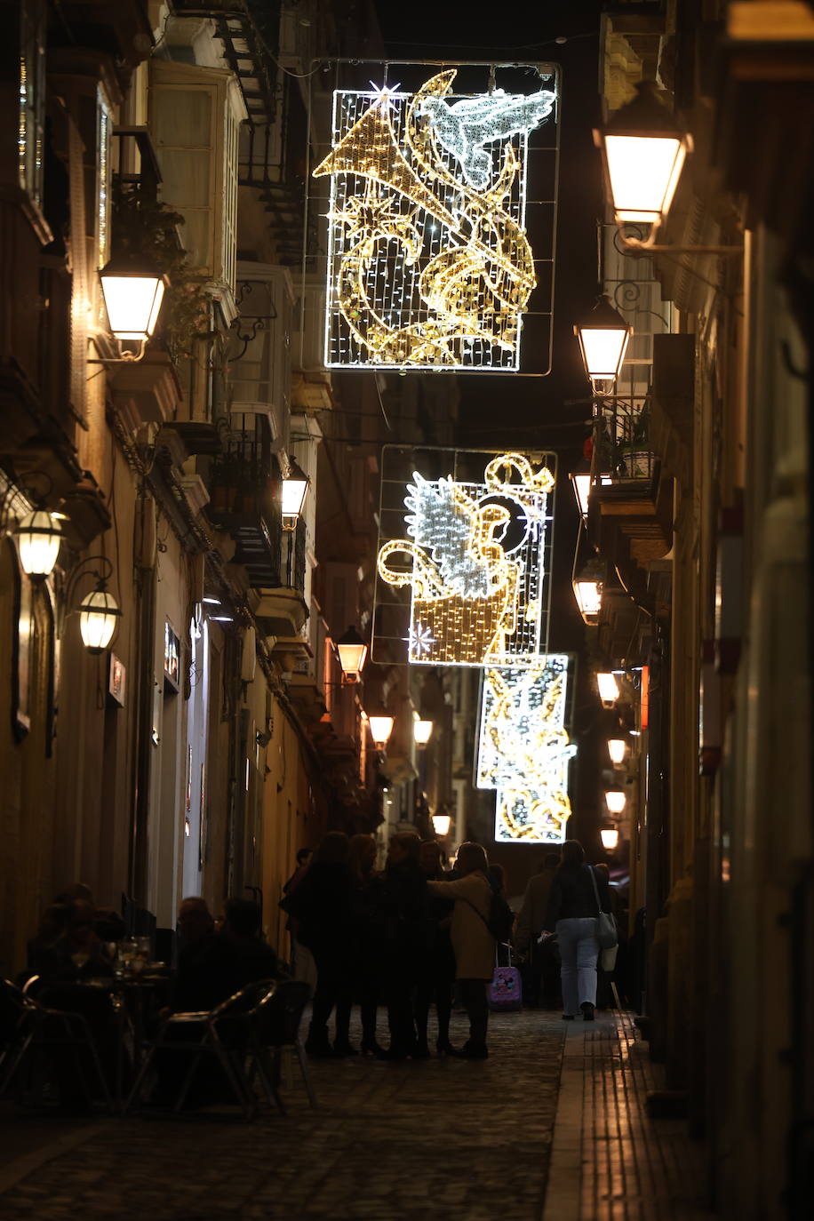 Fotos: Así ha sido la inauguración de Navidad 2024 en Cádiz