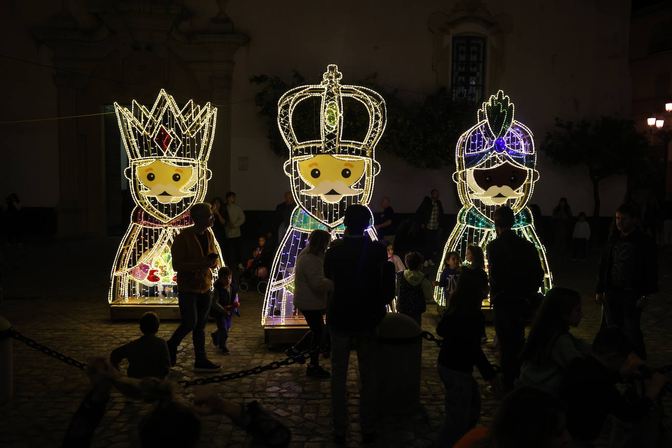 Fotos: Así ha sido la inauguración de Navidad 2024 en Cádiz