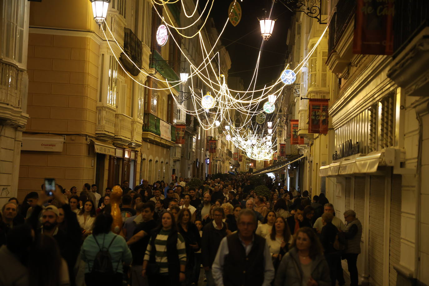 Fotos: Así ha sido la inauguración de Navidad 2024 en Cádiz