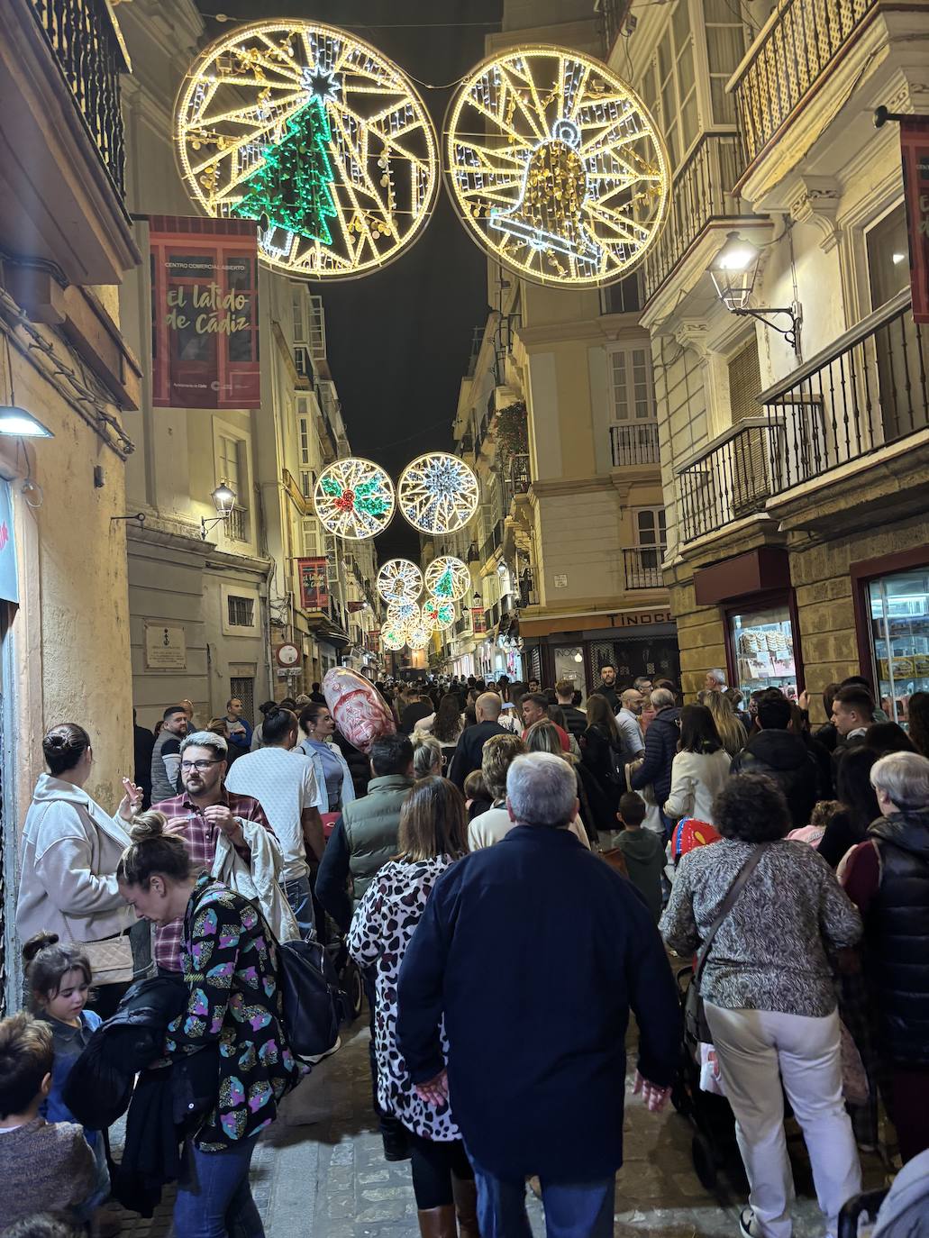 Fotos: Así ha sido la inauguración de Navidad 2024 en Cádiz