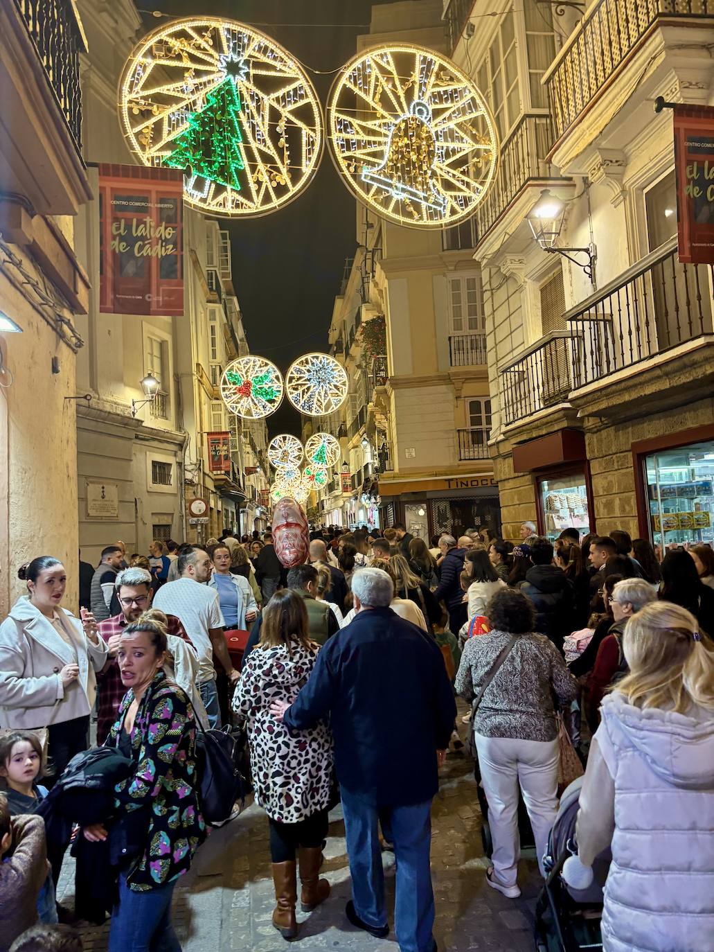 Fotos: Así ha sido la inauguración de Navidad 2024 en Cádiz