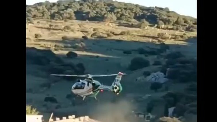 La Guardia Civil realiza dos rescates en la Sierra de Cádiz en menos de cinco horas