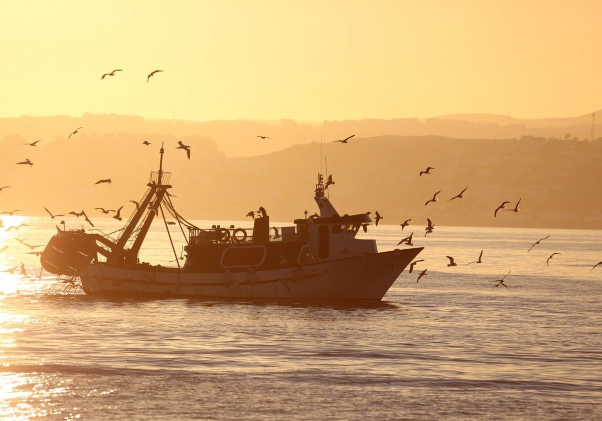 Imagen de un barco pesquero