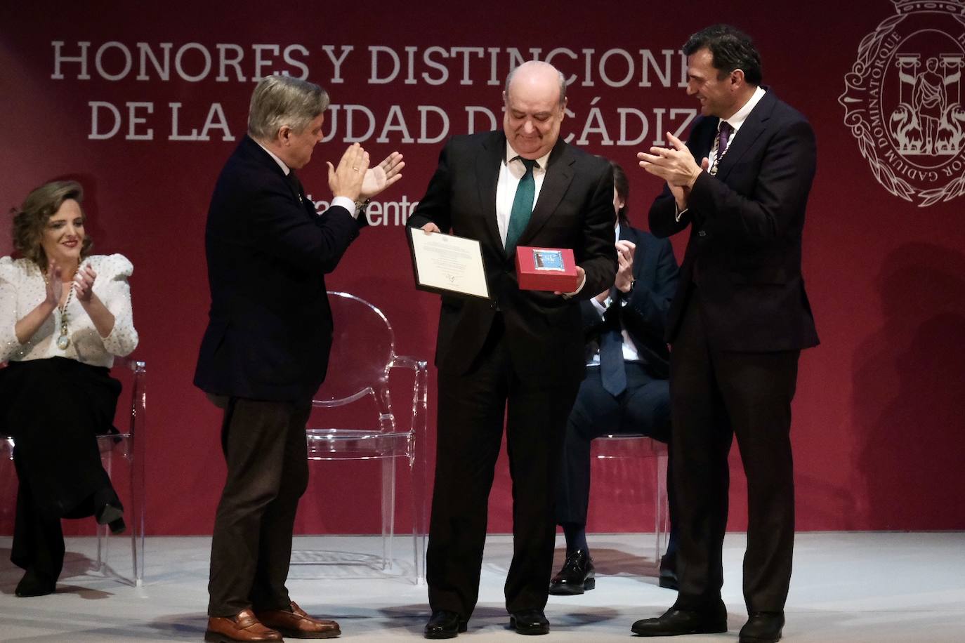 Las imágenes del acto de Honores y Distinciones de Cádiz